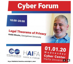 Read more about the article Haifa AI Forum, University of Haifa Center of Cyber Law and Policy